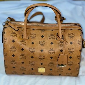 Authentic MCM Boston bag